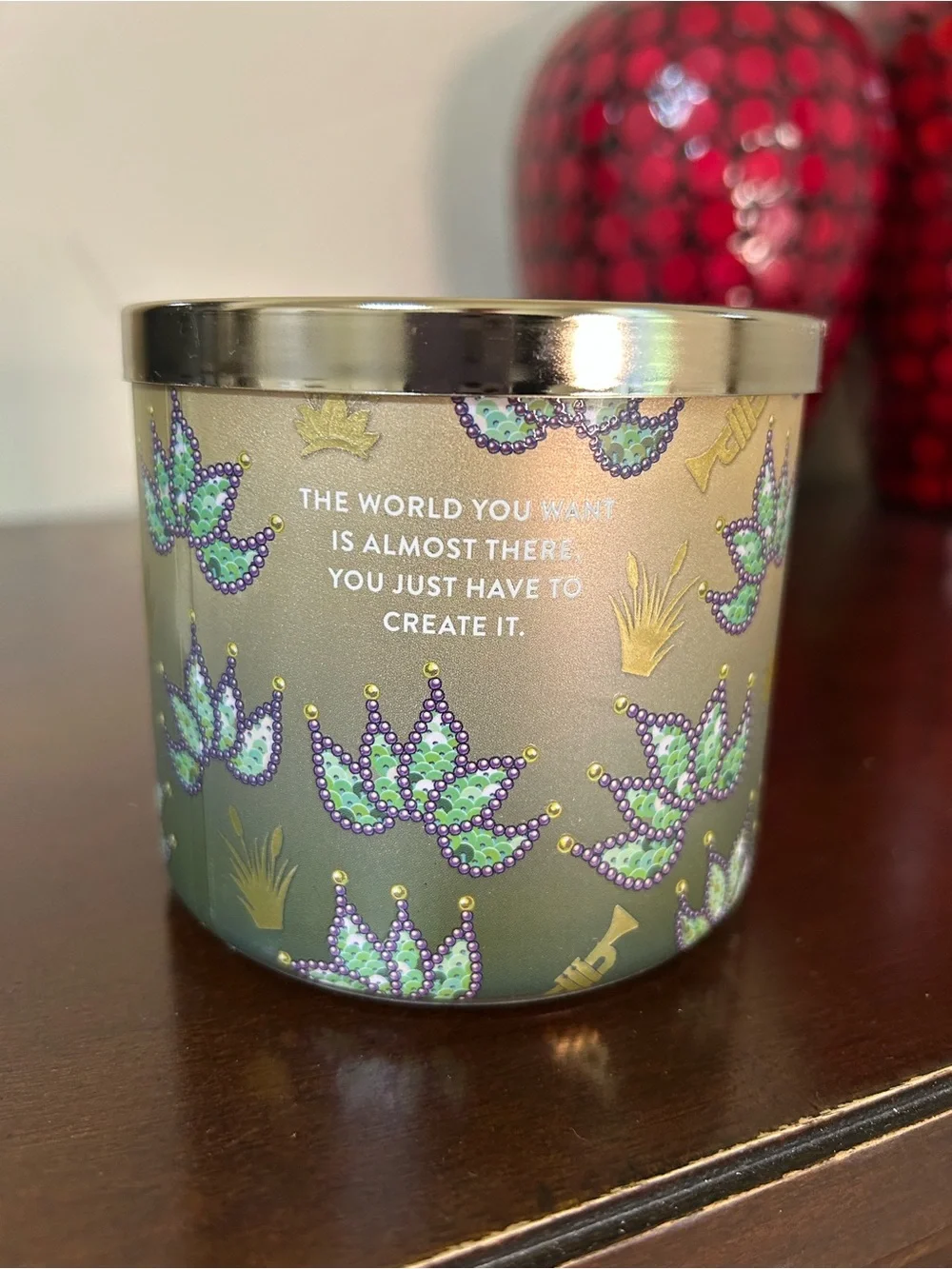 Bath & Body Works Disney Princess Tiana Scented 3 Wick Candle